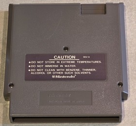 TOP GUN NINTENDO NES USA L