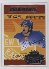 2024 Upper Deck Credentials Retro Ticket Access Rookies Brennan Othmann Auto 0cv