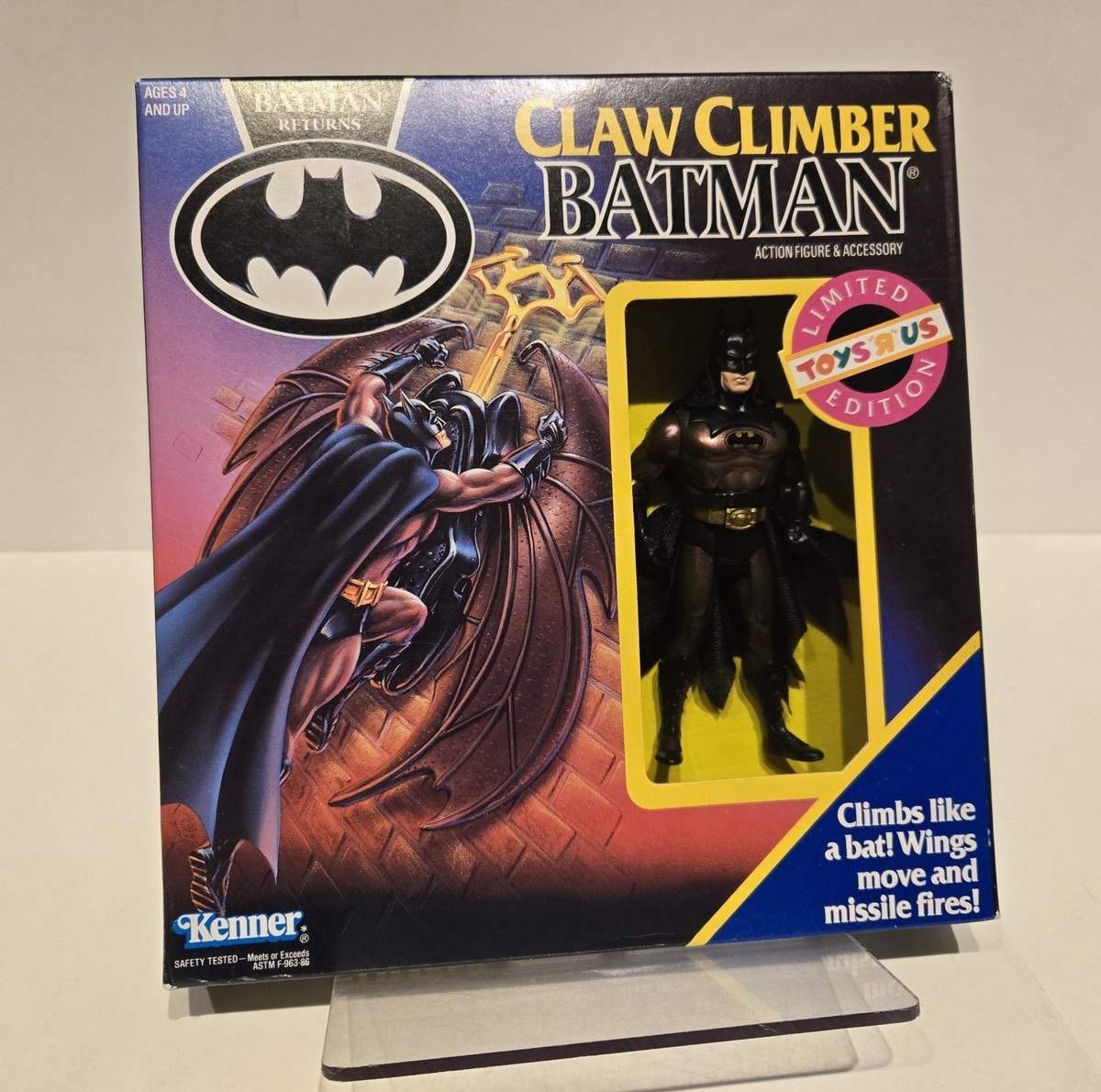 「バットマン」CLAW CLIMBER BATMAN　kenner社製フィギュア バットマン」CLAW CLIMBER BATMAN kenner社製フィギュア Claw