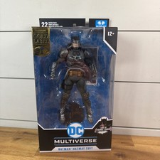 McFarlane Amazo Virus Batman Hazmat Suit Light Up Logo Gold Label New Ships Fast