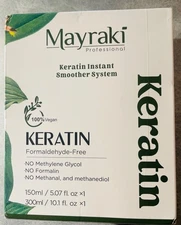 Mayraki Professional Keratin Instant Smoother System Purifying Shampoo + Keratin