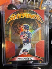 2026 Panini Stars & Stripes USA Baseball Roch Cholowsky Talismen Red /199 ⚾️🔥📈