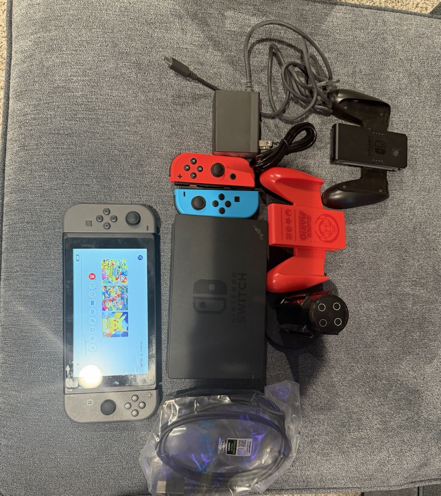 Nintendo Switch V2 32GB Handheld System - Gray