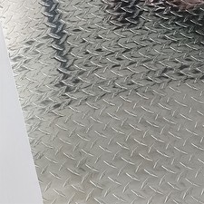 48" x 96" Aluminum Diamond Plate .04" (1/25")Thick Sheet Trailer, RV, Garages