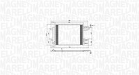 Kondensator Klimaanlage Magneti Marelli 350203792000 FüR Mitsubishi Colt 6 CZC