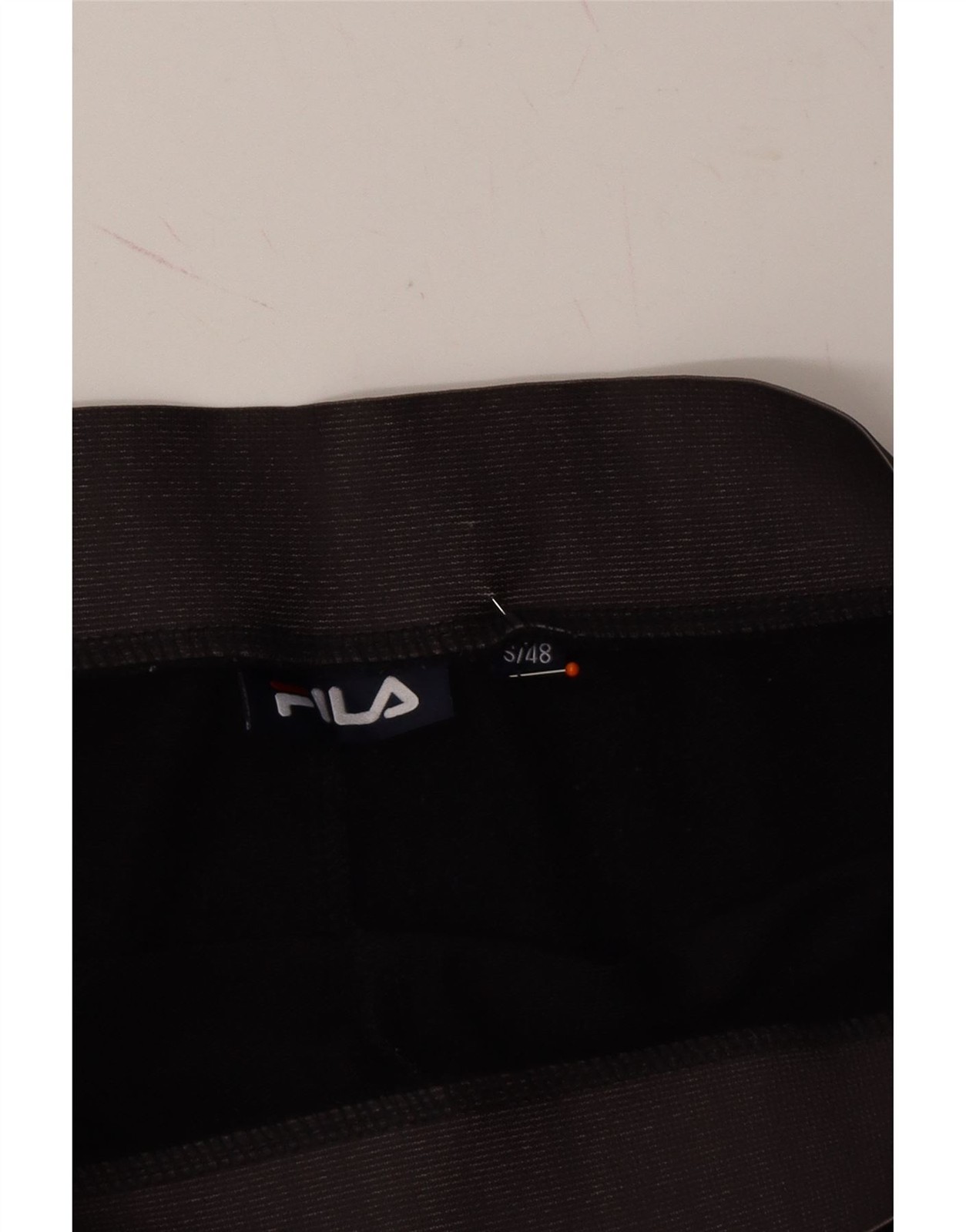 FILA pantaloncino sportivo donna grafico UK 10 piccolo nero CY20