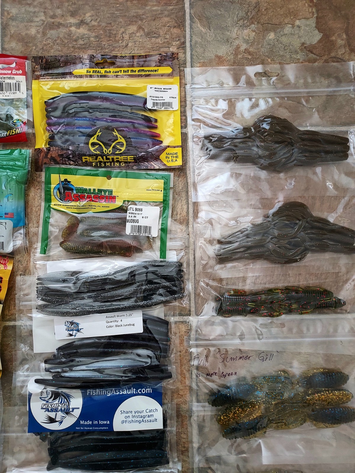 75 Bass Fishing Lures Lot Soft Plastics Baits Zoom Berkley Gulp Yum Senko Gary  - Image 6