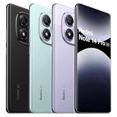 Xiaomi Smartphone Redmi Note 14 Pro 5G 12+512GB 6.67 Zoll Handy 200MP NFC Global
