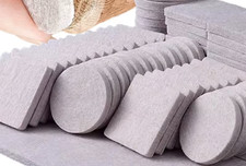 Adhesive Felt Pads Protectors Furniture Flooring Chair Leg Floor Buffers 28mm