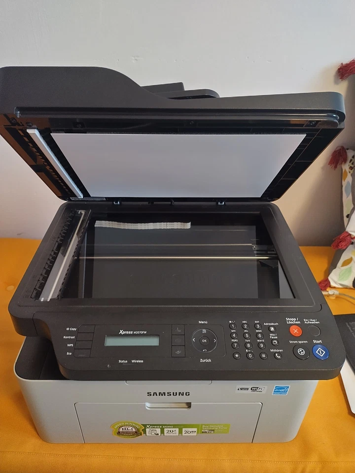 Samsung M2070FW Multifunzione Laser Bianco e Nero, Funzione Fronte/Retro - Immagine 2 di 4