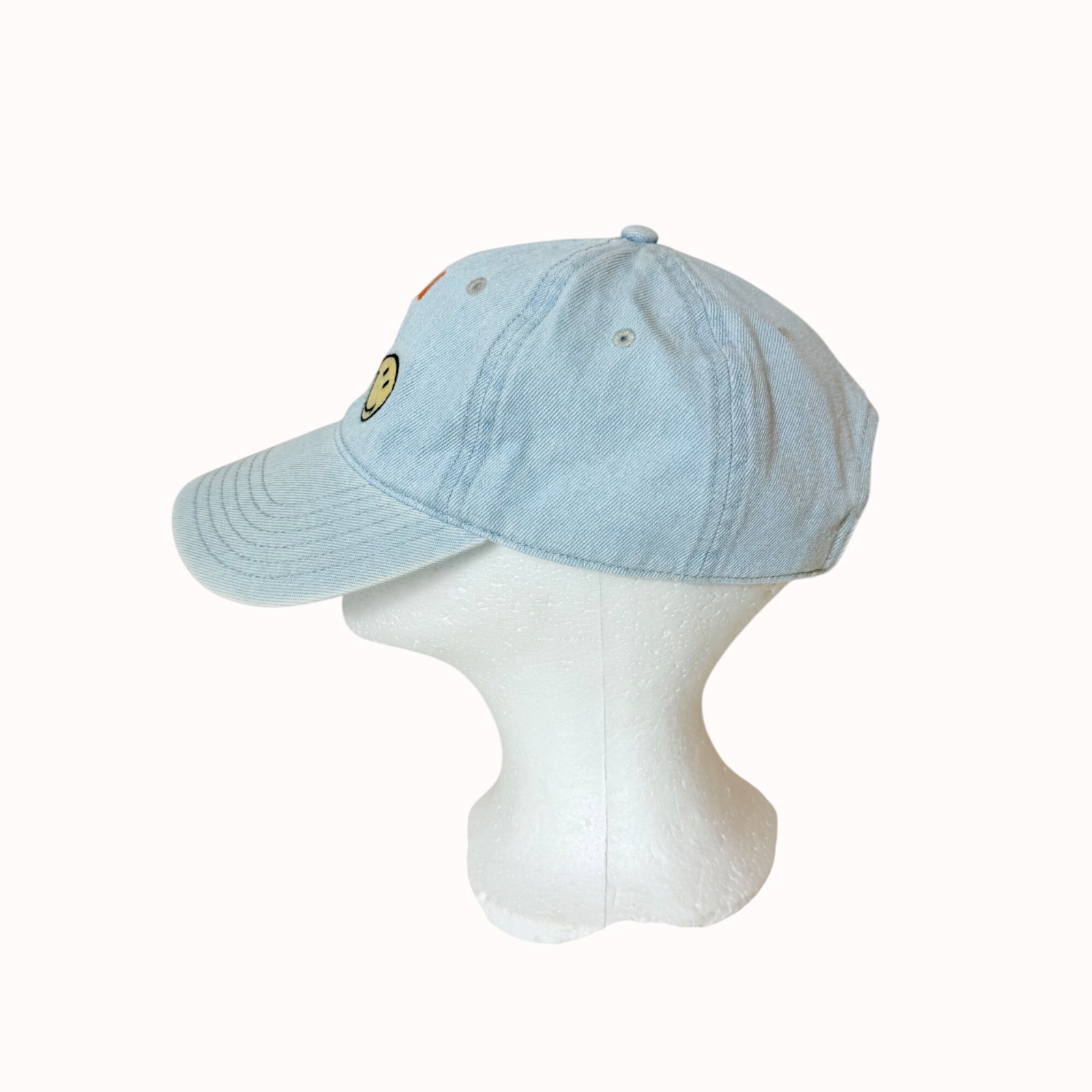 American Eagle Denim Baseball Cap Embroidery Adju… - image 6