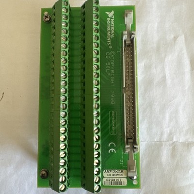 NATIONAL INSTRUMENTS CB-50LP W/O Connector Block  1018D5D 182945A-01 Used