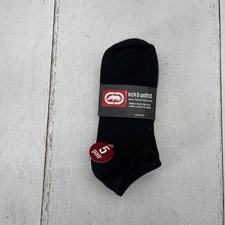 Ecko Unltd Socks Mens Size 10-13 Multicolor Low Cut Sneaker 5 Pairs Athletic