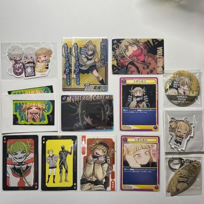 My Hero Academia Toga Himiko Abzeichen Acryl Ständer Set Selten Original Auth...
