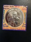 Vintage Babe Ruth  - 714 Home Runs - HOF - 1 oz - .999 Silver