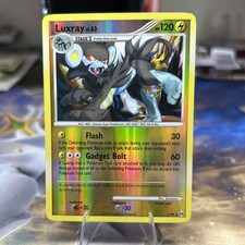 Luxray Reverse Holo Rare Arceus Pokémon Card 5/99 LP Condition on eBay
