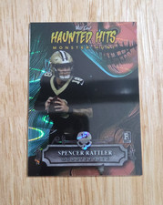 2024 Wild Card Haunted Hits SPENCER RATTLER Witch RayWave Teal 1/3 Rookie SP. rookie card picture
