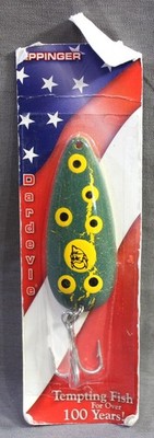 Eppinger Dardevle Fishing Lure ~ Dardevlet Crackle Frog Spoon ~ 3/4oz 21Gr