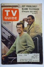 N. Texas Mar 25 1967 TV Guide I SPY Robert Culp BURT WARD BATMAN ROBIN Star Trek