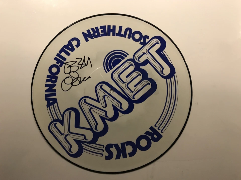 OZZY OSBOURNE 1981 Diary Of A Madman Picture Disc Vinyl KMET PROMO SIGNED  - Image 2 of 4