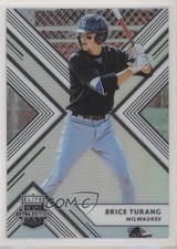 2018 Panini Elite Extra Edition Opti-Chrome Holo Prizm Brice Turang #20 eq1