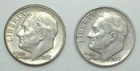 1957-P-D 90% Silver Roosevelt Dimes year mint set (no San Francisco made)