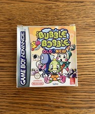 Bubble Bobble Old and New - Nintendo Game Boy Gameboy Advance Boxed With Manual