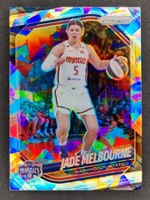 2025 Panini WNBA Prizm JADE MELBOURNE Silver Ice Prizm #128 Washington Mystic -B