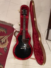 GIBSON LES PAUL JUNIOR - EBONY MADE IN USA ELECTRIC GUITAR EXCELLENT+++++