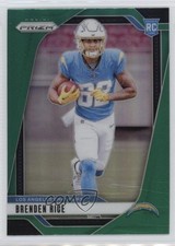 2024 Panini Prizm Rookies Green Prizm Brenden Rice #313 04xt