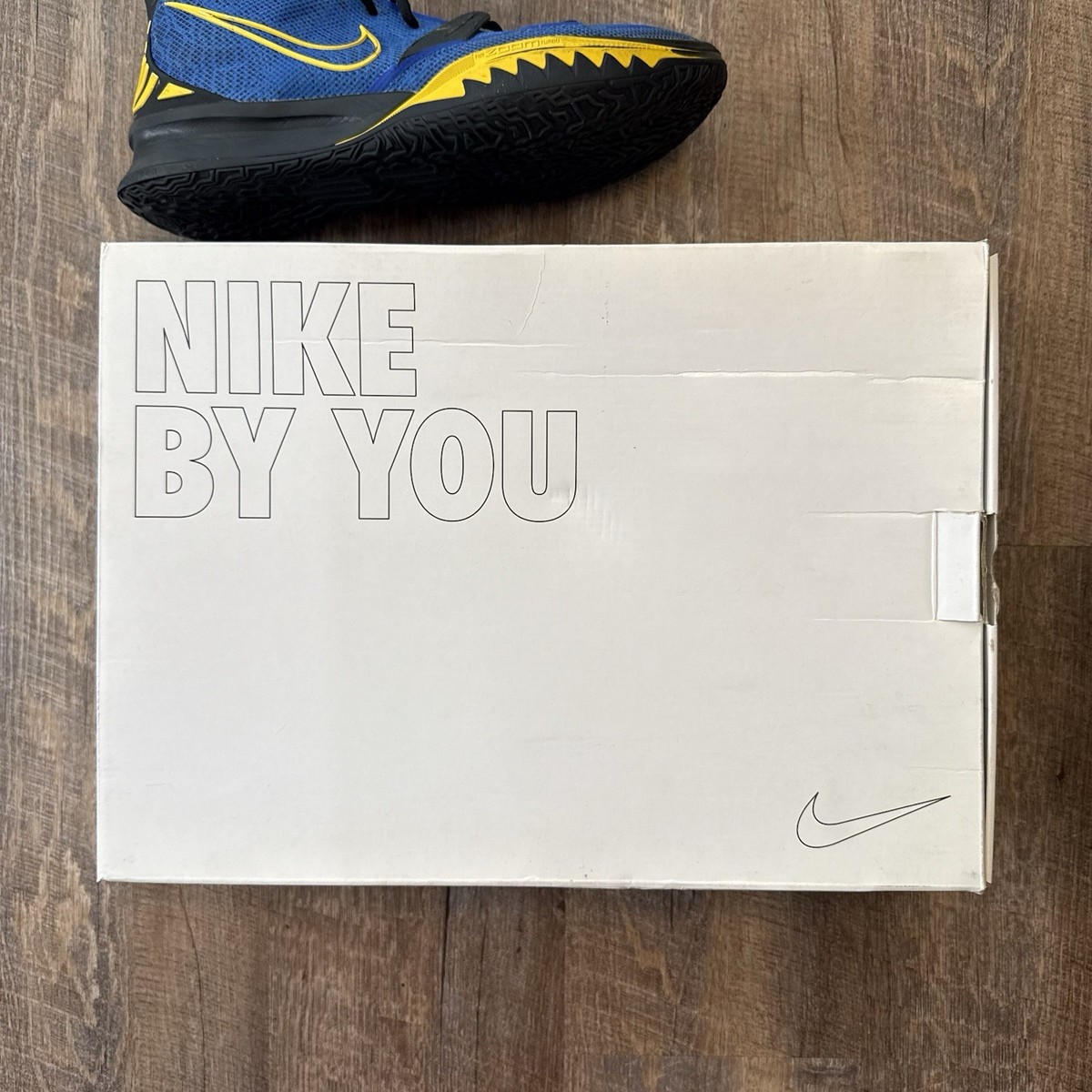 Nike Kyrie 7 VII By You Blue Yellow Size 14 Sneakers Shoes w/ Box