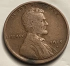 1915-D Lincoln Wheat Cent — VG — Denver Mint — Semi-Key Date — BN380