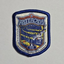vintage ASTEROIDS PATCH - 1981 ATARI Video Game Arcade