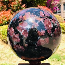18.67LB Natural Beautiful Fireworks ball Quartz Crystal Sphere Healing 1031