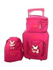 COROLLE - VALISE + TROUSSE TOILETTE + SAC A DOS
