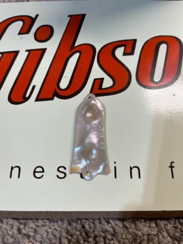 Gibson style Abalone shell truss rod cover piece Beautiful
