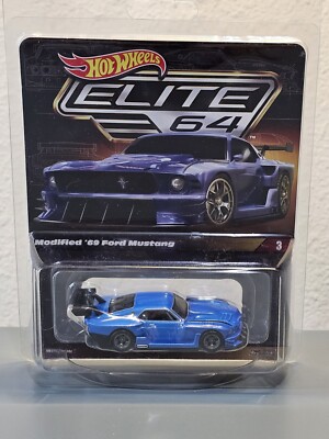 Hot Wheels Elite 64 Modified '69 Ford Mustang | eBay