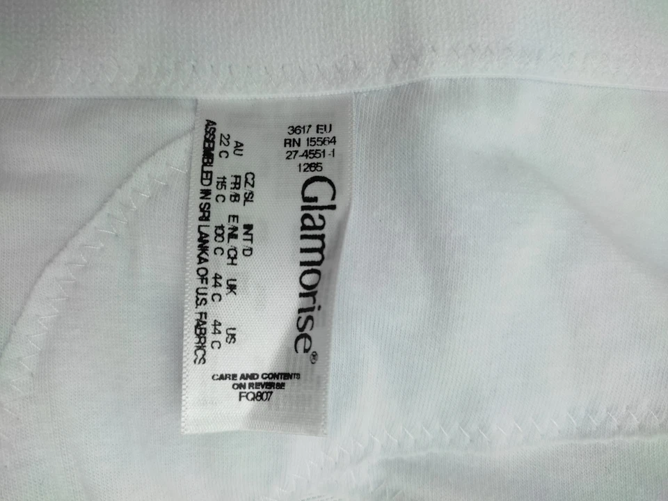 BH  100C Glamorise  Plus Size MagicLift Posture Back Bra Wirefree 1265 Damen  - Bild 4 von 4