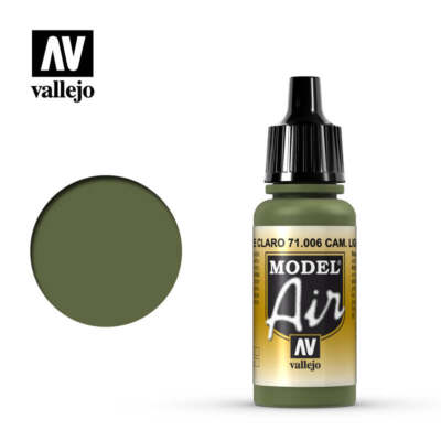 Vallejo 71006 Model Air Light Green Chromate Acrylic Paint 17ml - US