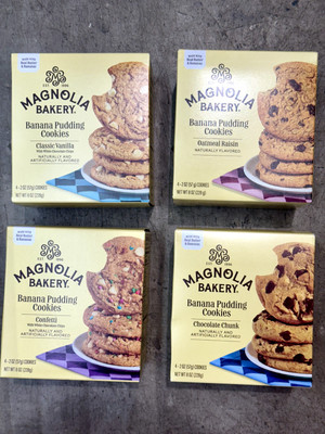 MAGNOLIA BAKERY BANANA PUDDING COOKIES VARIETY 4 PACK | 16 CT