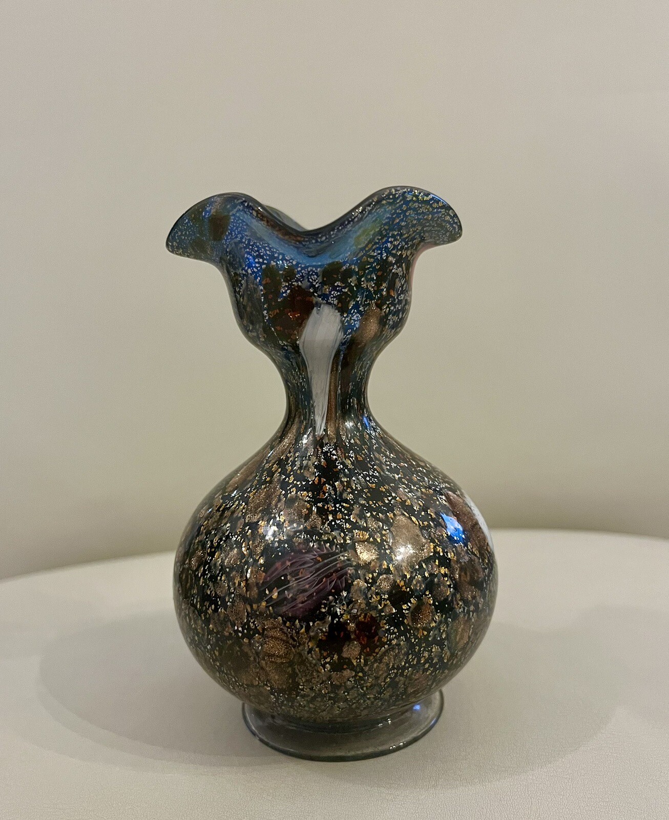 vintage italian murano glass vase eBay