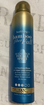 OGX Bodifying + Bamboo Fiber Full Sugar High Tousle Spray Texturizing6oz Retired