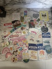 50 Piece Cute Sticker Pack Vinyl For Laptop, Cups. Pride, Hello Kitty  More