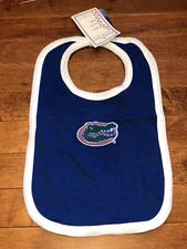 Two Feet Ahead NCAA Licensed University of Florida Gators Infant Baby Bib New
