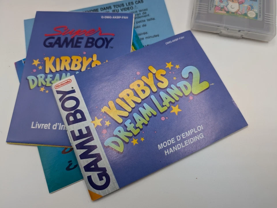 Kirby's Dream Land 2 Nintendo Game Boy RARO Completo y Casi Como Nuevo. Versión Foto 3 de 4