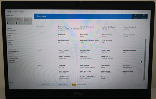 Dell Latitude 3420 i5-1135G7 2.40GHz 16GB RAM 512GB SSD Iris Xe 14in FHD NO OS ! - Picture 3 of 9