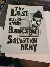 THE BANGLES AS THE BANGS RARE 82 INDIE SHOW FLYER SUSANNA HOFFS 80S 