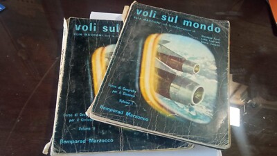 Bemporad Marzocco Gymnasium Flüge über die Welt 1964 2 Bde. Elia Macconi Tucci Savatti