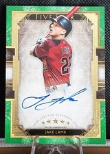 2018 Topps Five Star Green Jake Lamb Auto #'d 04/15