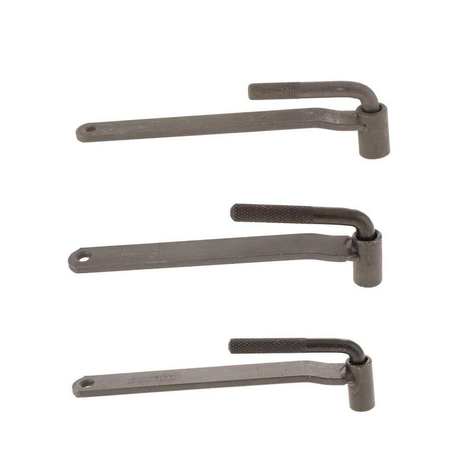 3X Válvula de motor de motocicleta Llave de vaso hexagonal Válvula Llave de tornillo + Feeler  Foto 2 de 4